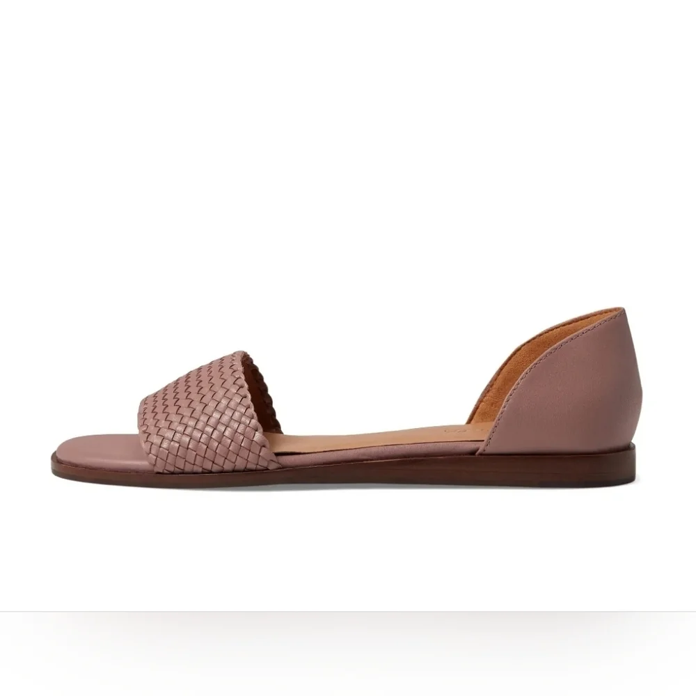 Madewell, The Nelda d'Orsay Flat: Woven Edition, Warm Thistle,‎ Size 7 - Picture 4 of 13